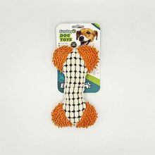 Eurodog 18x12 cm Renkli Peluş Kemik Köpek Oyuncağı