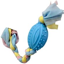 Eurodog Puppy Toys Mavi Rugby Topu Diş Kaşıma Oyuncağı