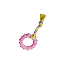 Eurodog Puppy Toys Pembe Çark Diş Kaşıma Köpek Oyuncağı