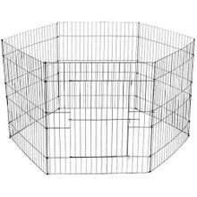 Eurogold 6 Parça Tel Panel 80x80 cm Köpek Oyun Alanı