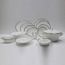Evaliza Paisley Platin 60 Parça 12 Kişilik Yemek Takımı