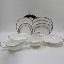 Evaliza Versailles Platin 60 Parça 12 Kişilik Yemek Takımı