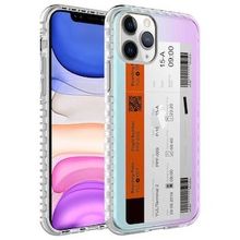 Evastore Apple iPhone 11 Pro Max Airbag Kenarlı Renkli Desenli Silikon Elegans Kapak Kılıf