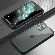 Evastore Apple İphone 11 Pro Max Dor Silikon Temperli Cam Kapak Kılıf