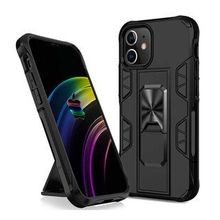 Evastore Apple İphone 12 Pro Volve Yüzüklü Kırmızı Kapak Kılıf