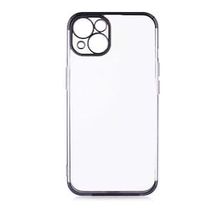 Evastore Apple iPhone 13 İnce Köşeleri Renkli Şeffaf Silikon Kılıf