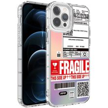 Evastore Apple iPhone 13 Pro Kamera Korumalı Renkli Desenli Sert Silikon Korn Kapak Kılıf