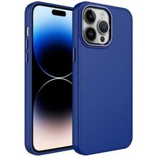 Evastore Apple iPhone 13 Pro Max Metal Çerçeve ve Buton Tasarımlı Silikon Luna Kapak Kılıf