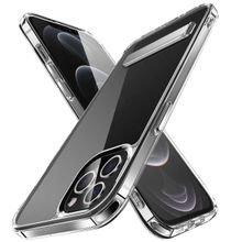 Evastore Apple iPhone 13 Pro Max Standlı Şeffaf Silikon L-Stand Kapak Kılıf