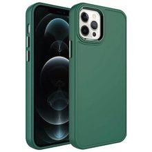 Evastore Apple iPhone 13 Pro Metal Çerçeve ve Buton Tasarımlı Sert Botox Kapak Kılıf