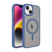 Evastore Apple iPhone 14 Mat Arka Yüzey Wireless Şarj Özellikli Flet Magsafe Kapak Kılıf