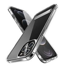 Evastore Apple iPhone 14 Pro Standlı Şeffaf Silikon L-Stand Kapak Kılıf