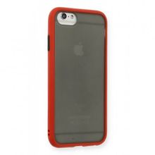 Evastore Apple iPhone 6 Montreal Buzlu Kamera Korumalı Silikon Kılıf