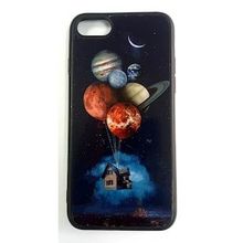 Evastore Apple iphone 7/8 Uyumlu Resimli Lüks Slikon Kılıf