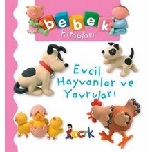 Evcil Hayvanlar ve Yavruları Bebek Kitapları - Emilie Beaumont