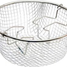EveFix Hareketli Çift Kulplu Cips Kızartma Teli Patates Kızartma 20 Cm