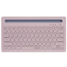 Everest KB-BT84 Pembe Gri TKL Kablosuz Klavye