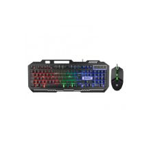 Everest KM-G88 X-Drıfter Siyah USB Gökkuşağı Zemin Aydınlatmalı Gaming Oyuncu Klavye+Mouse Set