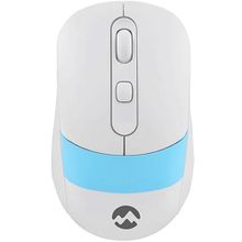 Everest SM-18 Beyaz-Mavi Optik Kablosuz Mouse