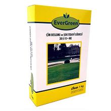 EverGreen Çim Besleme ve Şok Tedavi Gübresi 30-5-10 (1 KG)