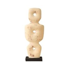 Evidea Deco Eskitme Bej - 36 cm İskandinav Dekor