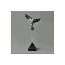 Evidea Deco Uccello Siyah Gümüş 32 cm Dekor
