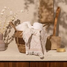 Evidea Soft 2'li Gri / Bej - 30x50 cm Mutfak Havlusu