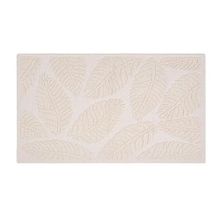 Evidea Soft 60x100 cm + 50x60 cm Kare Ekru 2'li Banyo Paspası