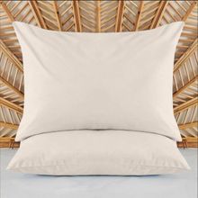 Evidea Soft Basic Ekru 50x70 cm 2'li Yastık Kılıfı