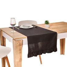 Evidea Soft Fancy Siyah 50x130 cm Runner