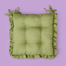 Evidea Soft Nora 40x40 cm Yeşil Sandalye Minderi