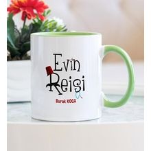 Evin Reisi Yeşil Kupa Bardak