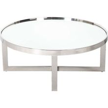 Evka Dream Camlı Metal Orta Sehpa