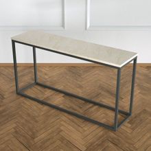 Evka Potrica Mermer Bej-Siyah Dresuar
