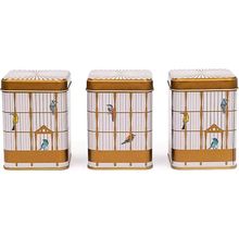 Evle Birdcage 3 Parça Kare Saklama Set
