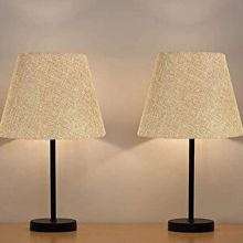 EVLight Black 2'li Metal Masa Lambası Kum Beji Abajur