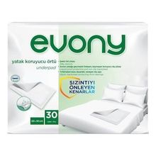 Evony 30 Adet 60x90 cm Hasta Yatak Koruyucu Örtü