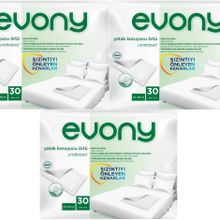 Evony 3x30 Adet 60x90 cm Hasta Yatak Koruyucu Örtü