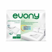 Evony 5069185 Jumbo Örtü 60 x 90 cm 30 Adet Yatak Koruyucu