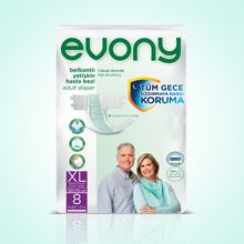 Evony Belbantlı Xl Beden 8x4 32 Adet Hasta Bezi