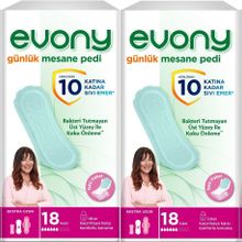 Evony Günlük Ekstra Uzun 4x18 Adet Mesane Pedi