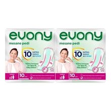 Evony Günlük Yoğun 2x10 Adet Mesane Pedi