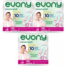 Evony Günlük Yoğun 3x10 Adet Mesane Pedi