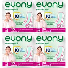 Evony Günlük Yoğun 4x10 Adet Mesane Pedi