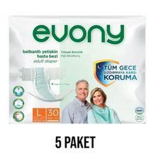 Evony L 5x30'lu Belbantlı Yetişkin Hasta Bezi