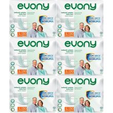 Evony Premium Yetişkin Bel Bantlı Tekstil Yüzey L Büyük 180 Adet Hasta Bezi