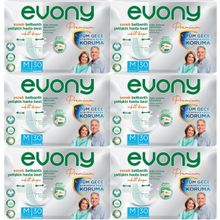 Evony Premium Yetişkin Bel Bantlı Tekstil Yüzey M Orta 180 Adet Hasta Bezi