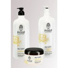 Evoque Milk Therapy Sülfatsız 1000 ml Şampuan +1000 ml Saç Kremi + 500 ml Saç Maskesi