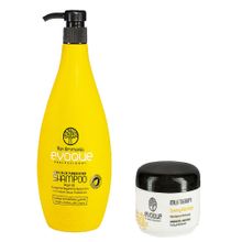 Evoque Professıonal Non-Ammonia Arındırıcı 1000 ml Şampuan +Milk Therapy 500 ml Saç Maskesi