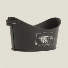 Evstyle Siyah Metal Kayık Ekmeklik